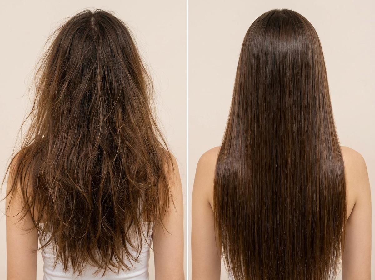 Dấu hiệu tóc khô xơ và hư tổn cần được phục hồi